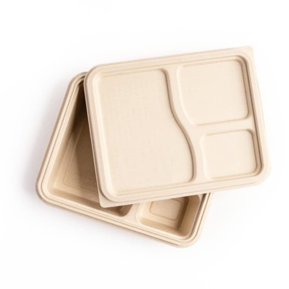 3CP Meal Plates – Bagasse